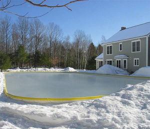 Backyard rink