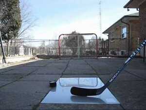 DIY hockey shot pad