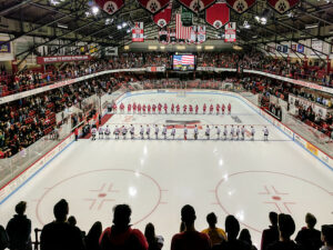 Matthews Arena is clearly one of the best college hockey rinks